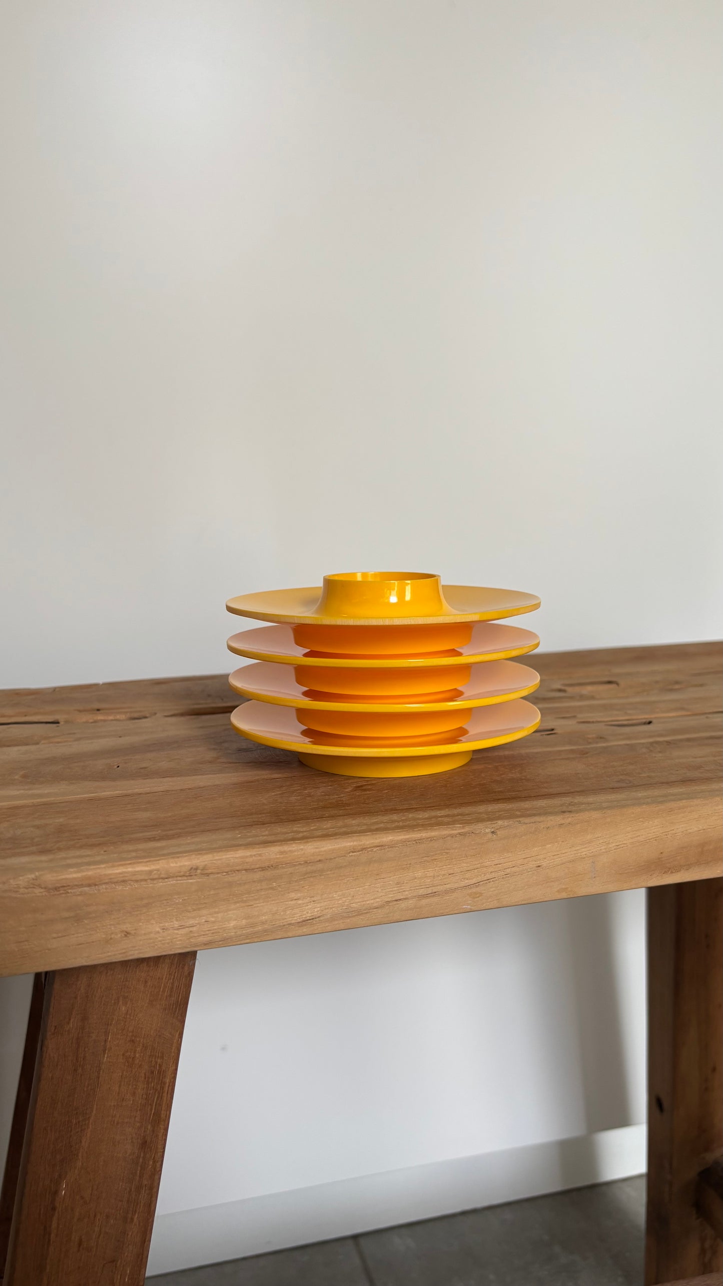 Rosti Æggebæger - Gul - 4 Stk